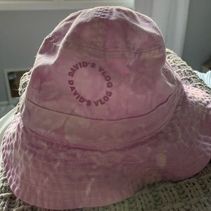 david dobrik tie dye purple bucket hat